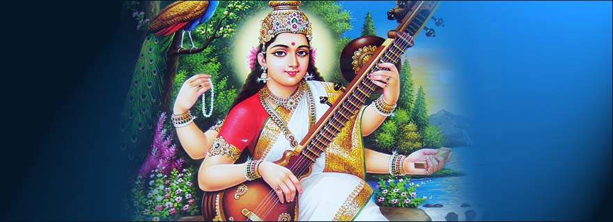 Worship-Saraswati