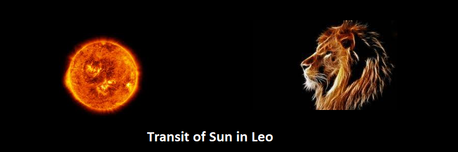 Transit of Sun in Leo